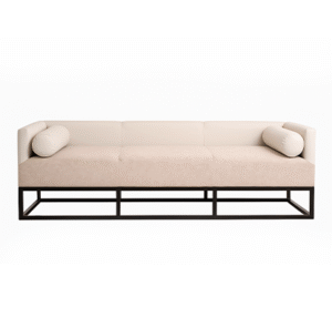 Bed Bench – 3-Seater (Beige Fabric)